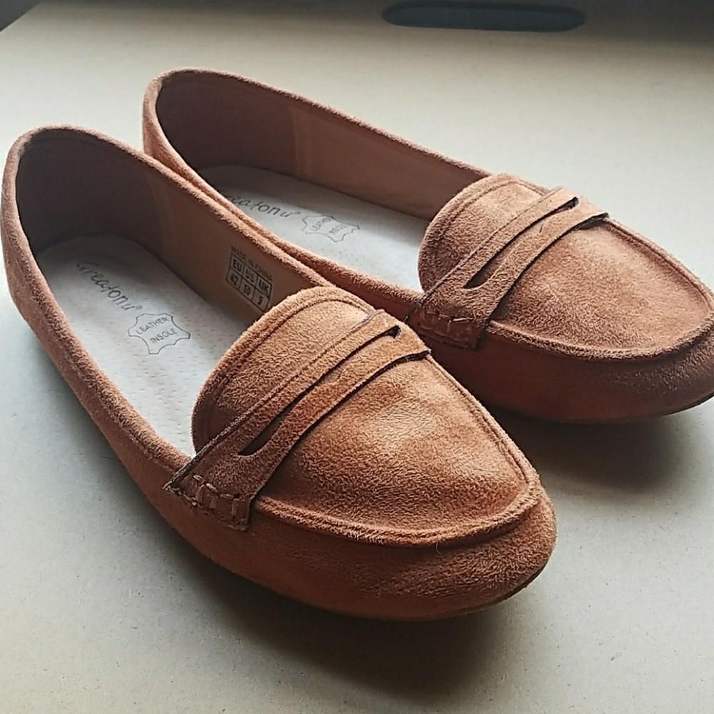Brown loafers size 10 🍁